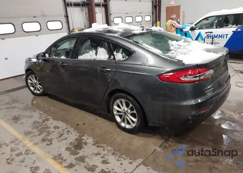2020 Ford Fusion Se из США, поврежденный, VIN 3FA6P0HD9LR258122